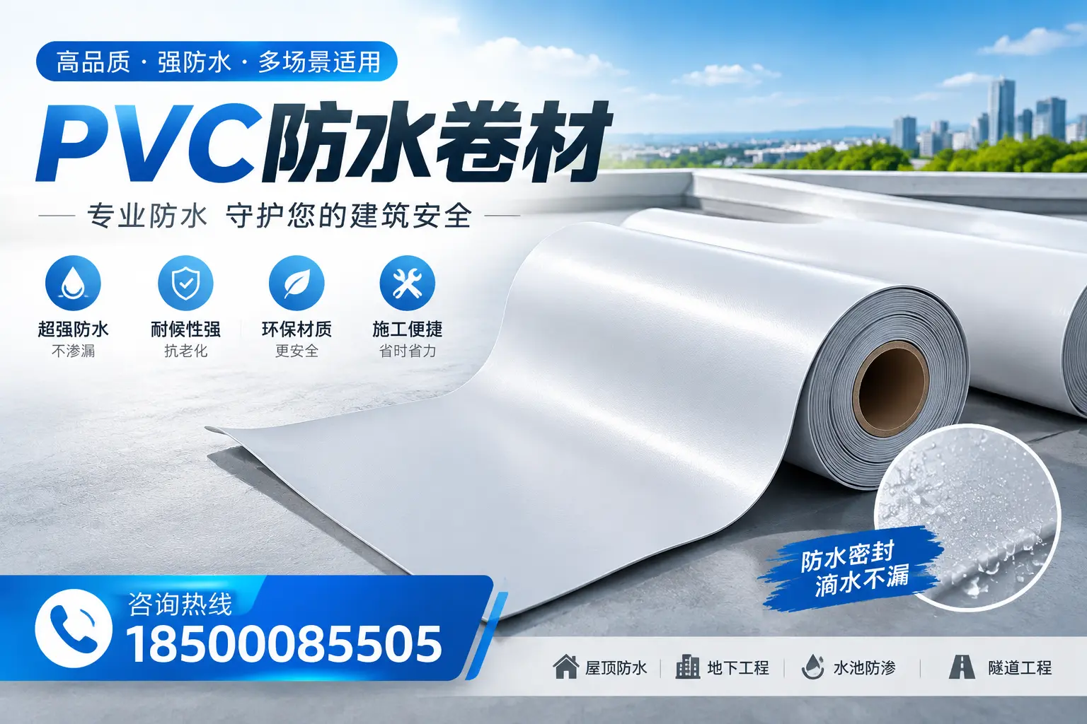 PVC防水卷材的市场竞争分析，宁波品牌选择参考